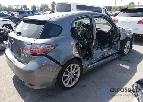 2013 Lexus Ct 200H from USA, damaged, VIN JTHKD5BH4D2132975